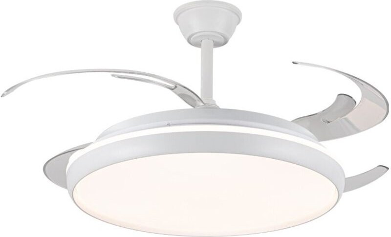 Charly L 80W 9000Lm CCT Dim LED-Ventilator mit einziehbaren Flügeln