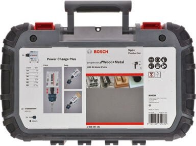 9tlg ElektrikerSet Progressor Wood& - 2608594191 - Bosch