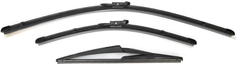 24-Zoll-Frontscheibenwischer, 16-Zoll-Heckscheibenwischer, 12-Zoll-Heckscheibenwischer für Nissan Qashqai 2007-2013, Rec...