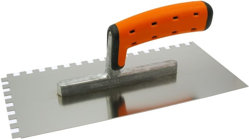 Edelstahl-Spachtel 2k 130270mm Zahn 6 - E-313-0272