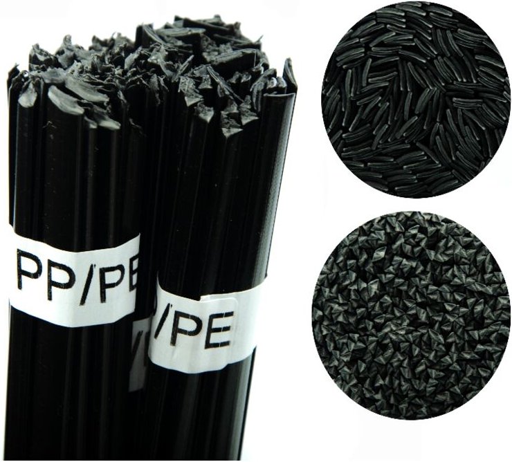 Bindemittel zum Schweißen von Kunststoff PP/PE Schwarz 100g