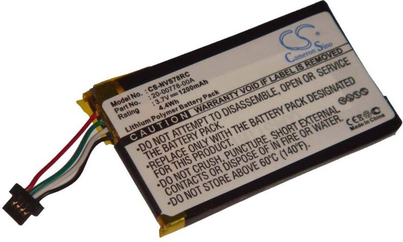 Vhbw - 1x Akku kompatibel mit Nevo sl Fernbedienung Remote Control (1200 mAh, 3,7 v, Li-Polymer)