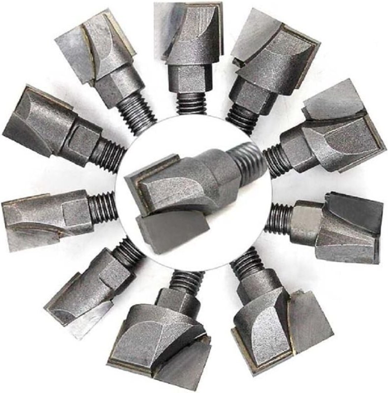 Aougo - 1 Stück 16–30 mm Hartmetall-Holzschneider für Souber Einsteckschlossvorrichtung CWB16 (24 mm)