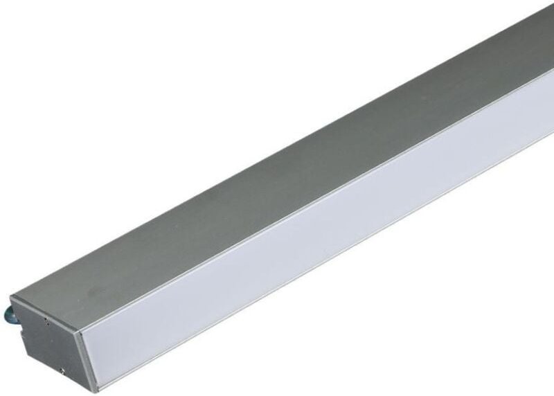 V-TAC PRO VT-7-40 40W LED lineares hängende Aufhängung Licht samsung chip 6400K silberner Aluminiumkörper linkable - sku...
