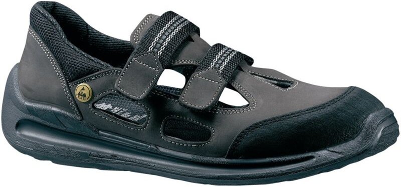 Lemaitre - Sicherheitssandale Dragster-1240 Größe 42 w. l braun/schwarz Nubukleder S1 esd src en iso 20345