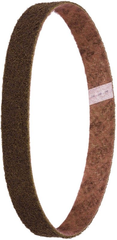 Vlies-Schleifband (a) sc-bs, 40 x 815 mm, Körnungsvergleich: 100 - 3M