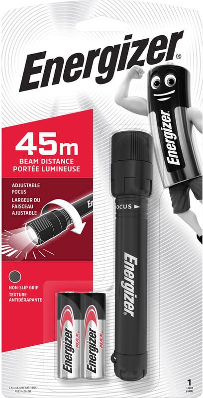 X-Focus 2AA led Taschenlampe batteriebetrieben 50 lm 100 g - Energizer