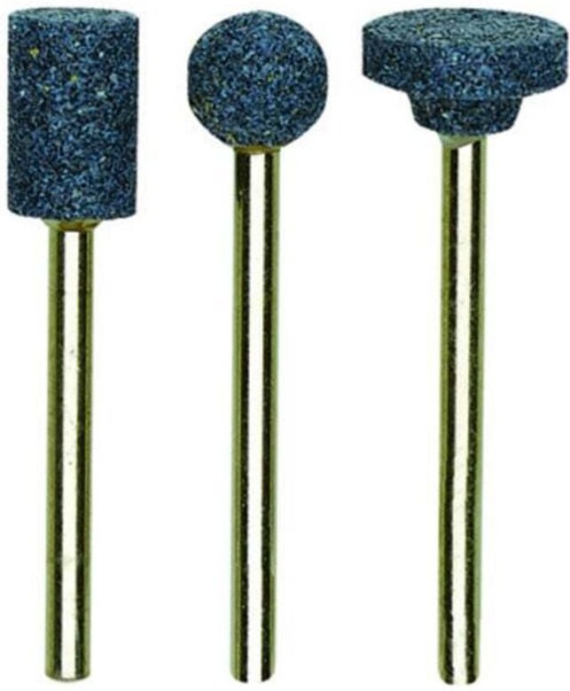 Edelkorund-Schleifkörper (Rad), 3 Stück - 28783 - Proxxon