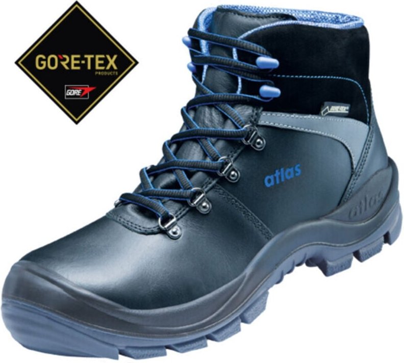 Knöchelhoher Sicherheitsschuh gtx 745 gore-tex S3, Weite 10 Größe 44 - Atlas