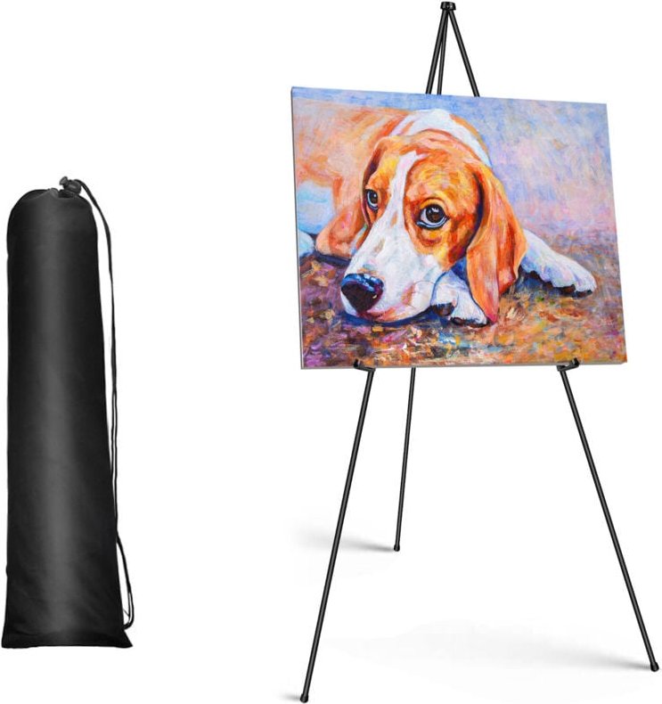 Dayplus - Studio Foldine Stahl Staffelei Display Kunsthandwerk Künstler Cafe Hochzeit Malerei Stand