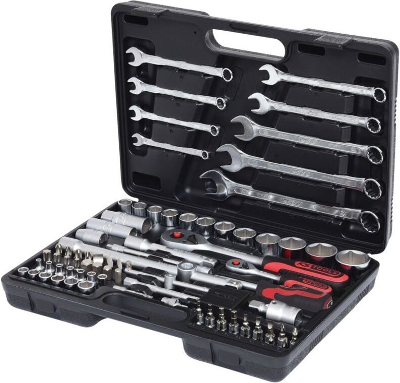 Ks Tools 1/4+1/2 Steckschlüssel-Satz, 82-tlg