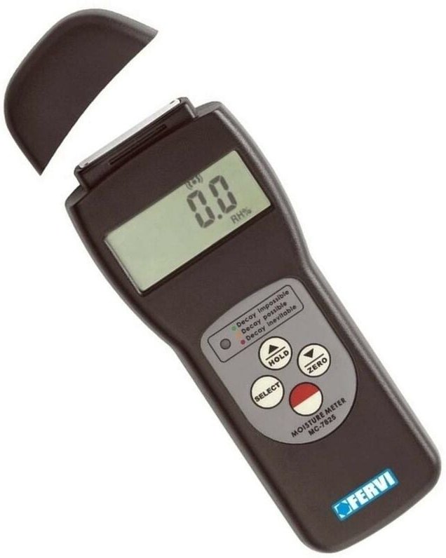 Holz feuchtigkeitsmesser hygrometer feuchtigkeit tester detektor Fervi I002