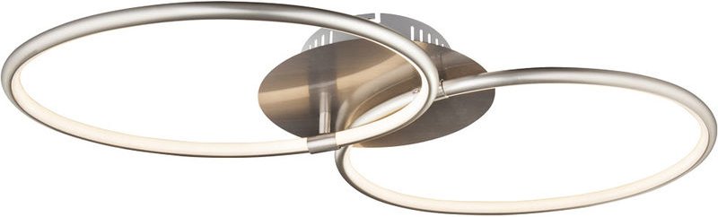 Globo - Deckenleuchte Ringe Deckenlampe Esszimmerlampe Wohnzimmerlampe Decke, Metall, 1x led 30 Watt 2400 Lumen warmweiß...