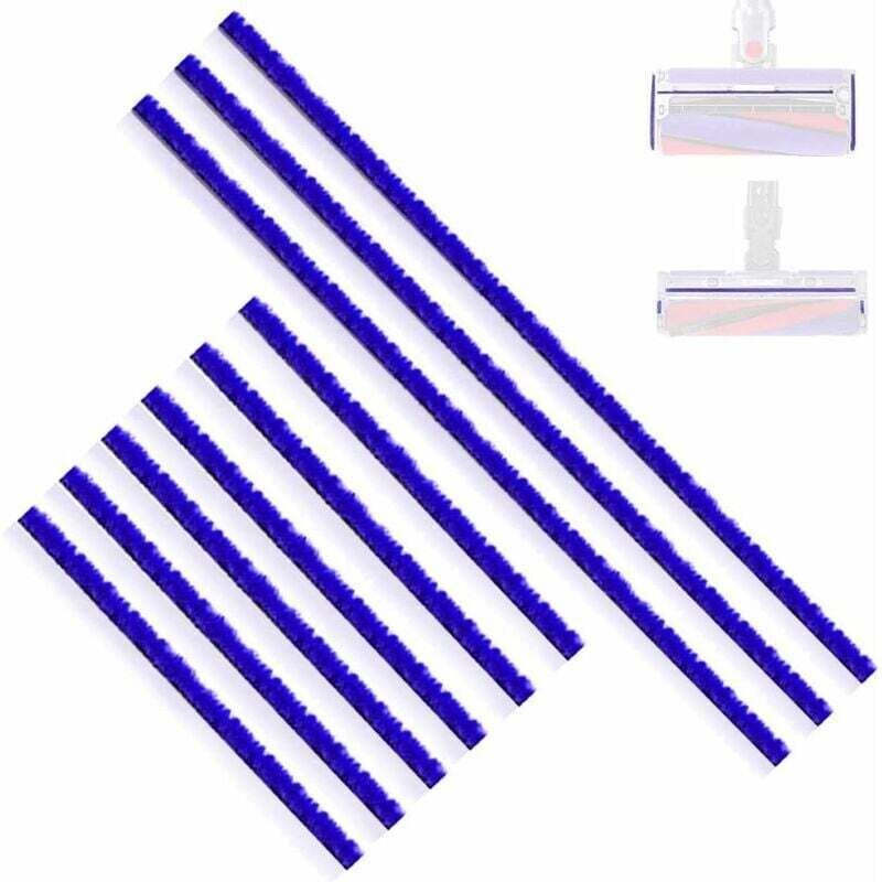 9-teiliges Set weicher Plüschstreifen als Zubehör für Dyson V6, V7, V8, V10, V12, V15, DC58, DC59, DC62, DC72 und DC74 S...