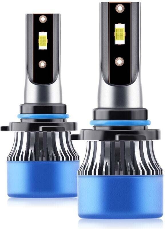 2 stücke IP68 Wasserdichte Auto LED Scheinwerferlampen LED Fahrlampe All-in-One Umbausatz 50 W 9005/HB3/H10/9006/HB4/H1/...