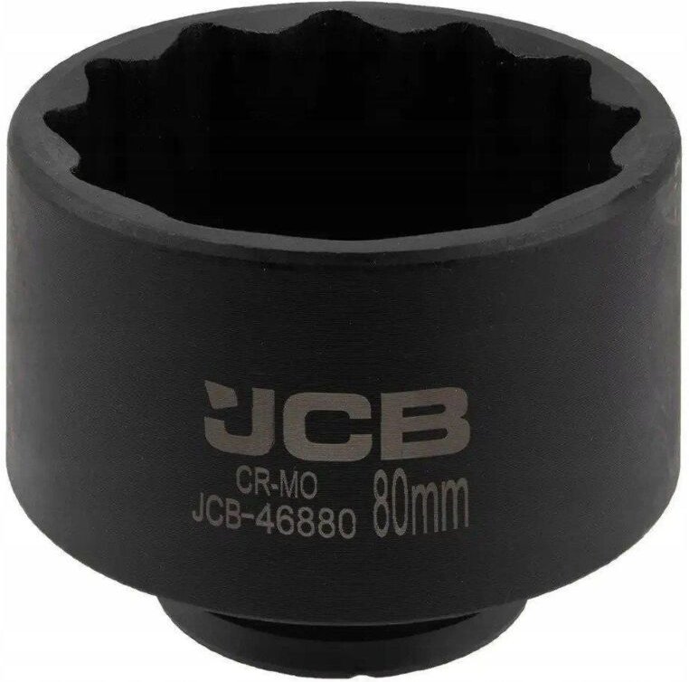 JCB 46880 Rohrzange aus Metall 80 mm robust ergonomisch