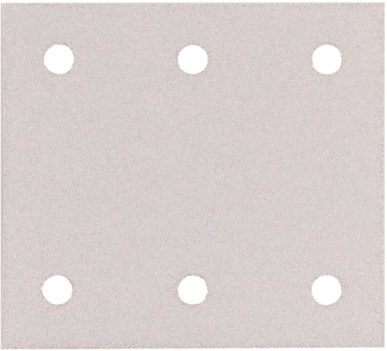 Makita Schleifpapier 114 x 102 mm, K120, 10 Stk. 114 x 102 mm • K120 • 10 Stk. • 6 Loch • Lacke / Farben
