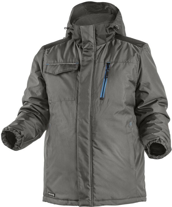 Högert Winterjacke "Ren" mit Reflexelementen Grau XL