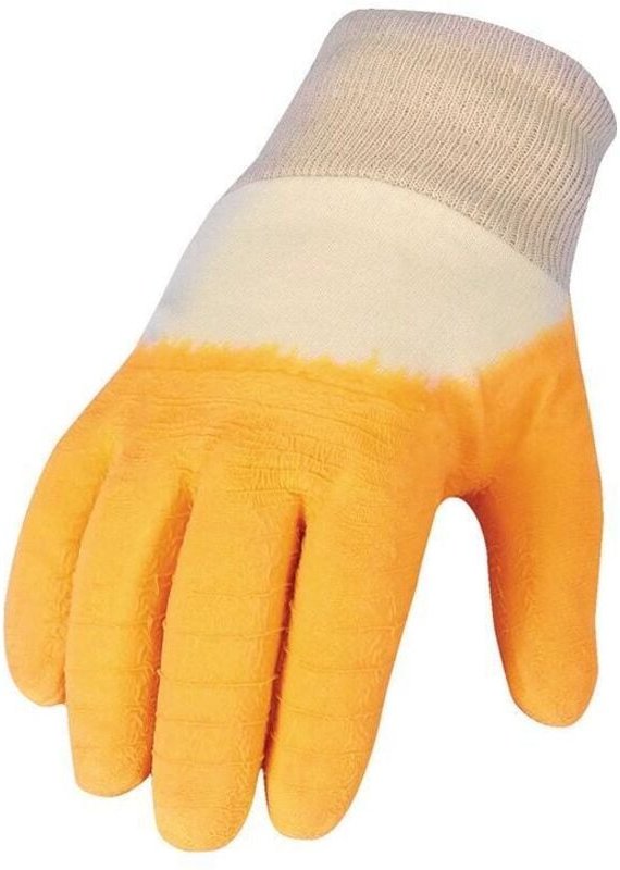 Ls Handschuhe Gr.10 gelb co m.Latex i Kategorie i - Asatex