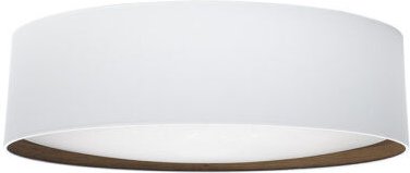 Fabrilamp - Deckenleuchte 96w Tatiana Weiß/Dunkel Matt 3000-4000-6500k 14x60x60 Cm 7488lm