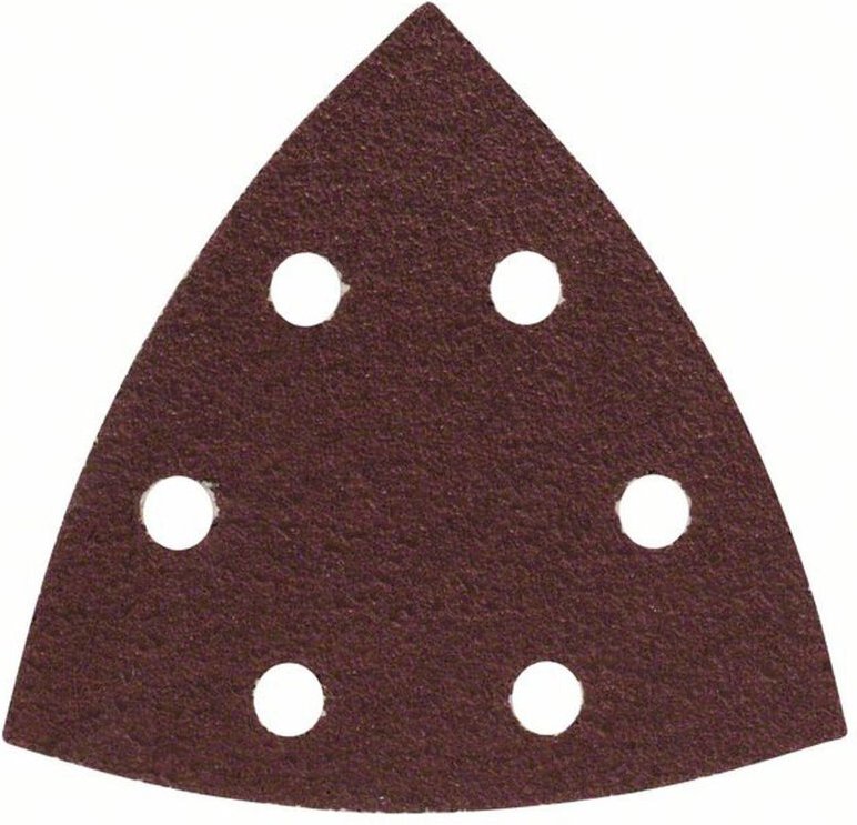 Klettschleifscheibe 95 x 90 mm, p 60, 6 Löcher - Bosch