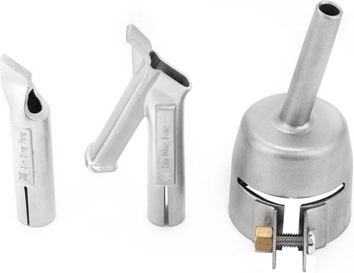 Heißluftpistolen-Zubehör, 3 Stücke 5mm Heißluft Düsen Schweißdüsen Tipps für Viny - Ej.life