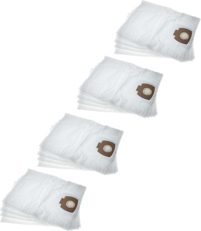 20x Staubbeutel kompatibel mit Nilfisk Aero 21-21 pc Inox, 21-21 pc, 25-21, 25-11 Staubsauger - Mikrovlies, 53,45cm x 39...