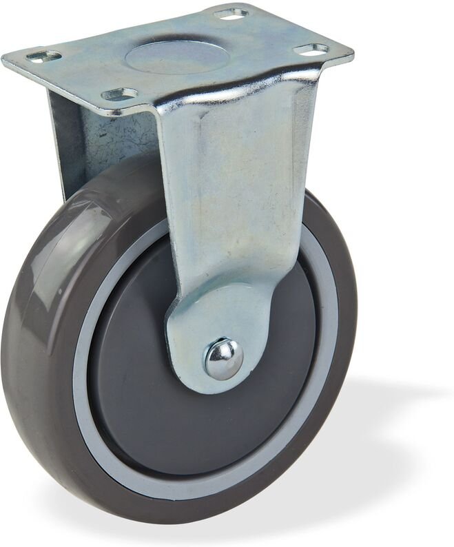 Bockrolle für Werkstattwagen Carlos Gummirolle Ersatzrolle Ersatzteil