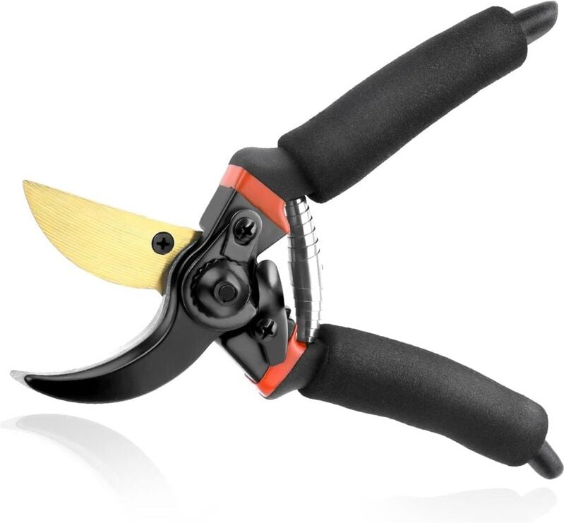 Linghhang - Gartenschere, Gartengeräte Gartenschere Edelstahl Gartenschere mit Schloss Pflanzenschnittwerkzeug Schnitt