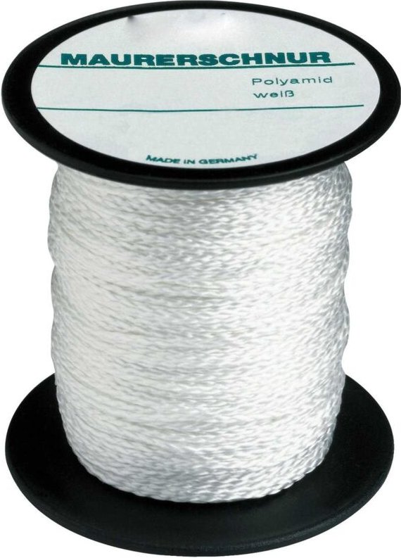 Maurerschnur pe 3,0mm 100m weiß - Overmann