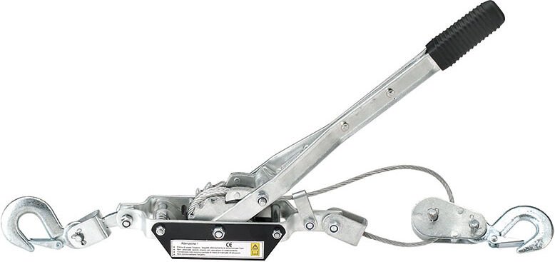 Handwinde seilwinde handpulle seilzug hanspanner seilzugspanner 800KG Fervi 0066