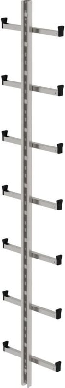 Günzburger Steigtechnik Einholmleiter Edelstahl Länge 1,96 m - 077554