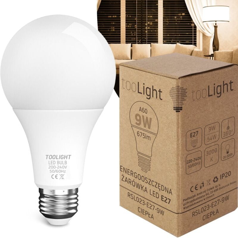 Thumbnail - Glühbirne led RSL023 E27 9W warm