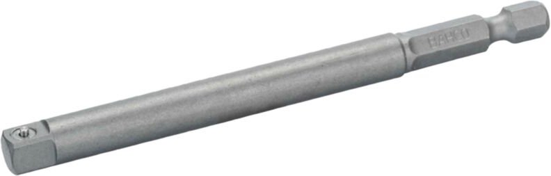 Verbindungsteil 1/4 Außensechskant auf 1/4 Außenvierkant 100 mm - Einzelverpackung - Bahco