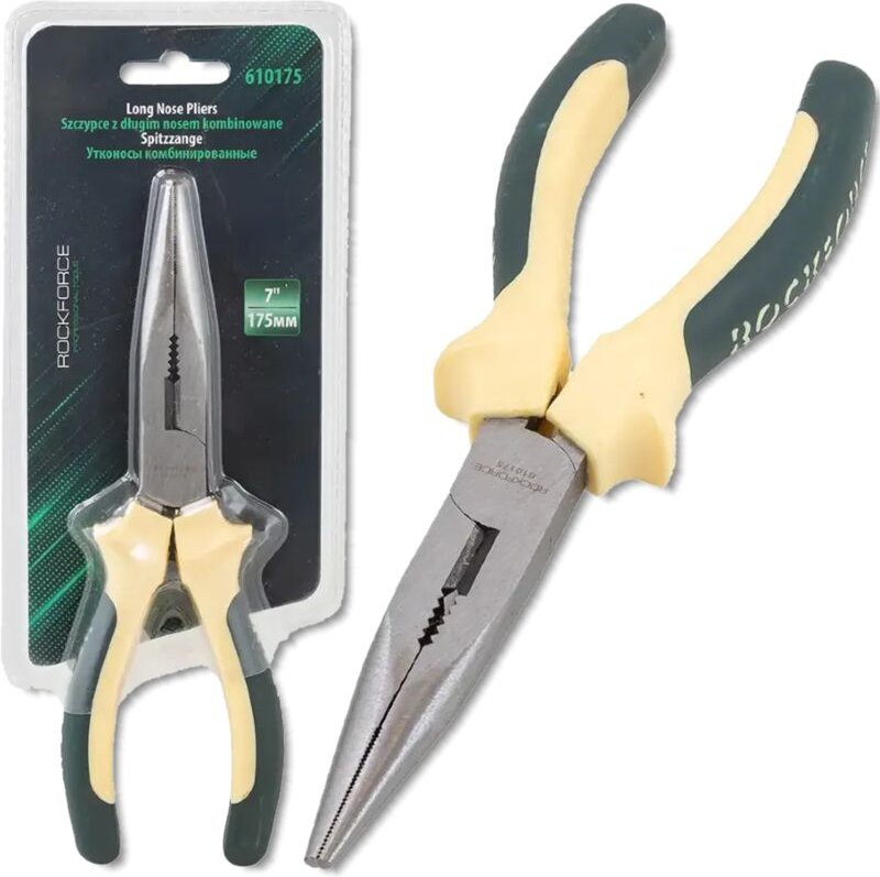 ROCKFORCE THIN Kombinationszange Profi CrV 7" 150mm SCHMAL