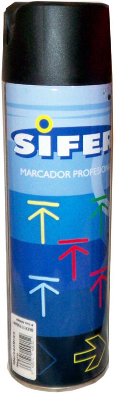 Professional Marker 500 ml Trocken/Nass Schwarz - Sifer