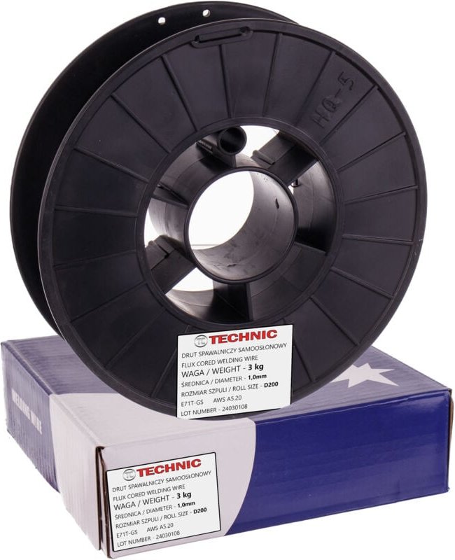 Selbstschützender Schweißdraht MIG MAG 1,0 mm 3 kg zum Stahlschweißen