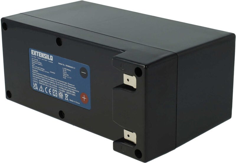 Extensilo - Akku Ersatz für Zucchetti CSC0106, CSC0106/1, CS-C0106-1 für Rasenmäher (9000mAh, 25,2V, Li-Ion)