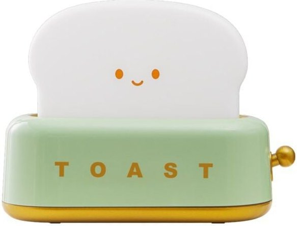 Thumbnail - Nachtlicht, Toaster, wiederaufladbar, grün/weiß