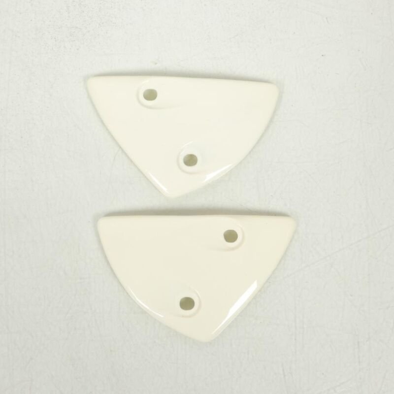 paar seitenblende shark helm für motorrad lp5300 perlweiß neu