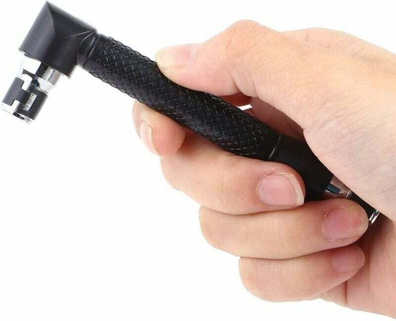 SNQ - 1/4-Zoll-Doppelkopf-Steckschlüssel in L-Form, Mini-Schraubendreher, Schraubendreher mit L-förmigem Verlängerungsgr...