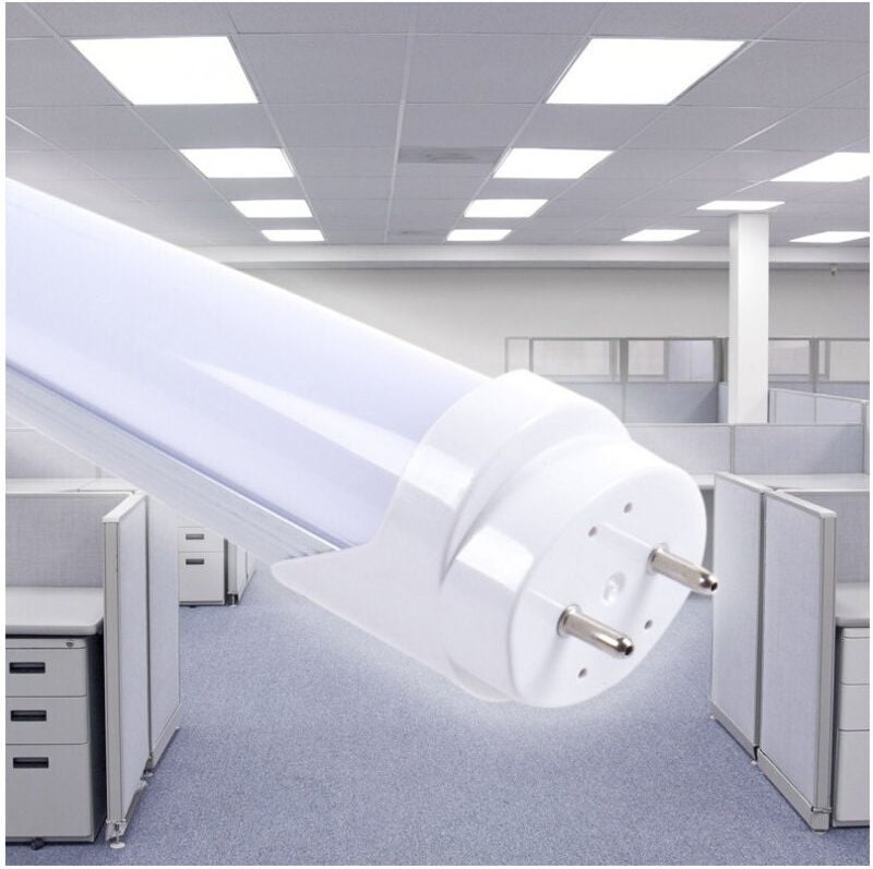 Trade Shop - 60 cm opake Neon-LED-Röhre mit 11W T8 Angriff von heißem neutralem weißem Licht -