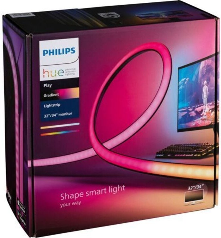 Hue Play Gradient led Lightstrip pc 32/34 Zoll - Philips