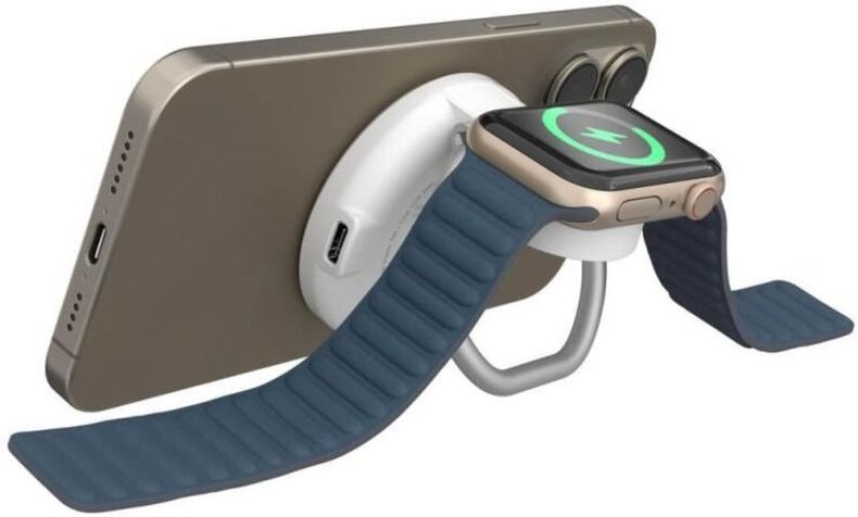 Targus HJ3310WHGL Kompakter kabelloser Ladegerät in Weiß