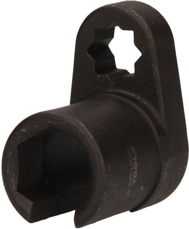 Brilliant Tools - 1/2" Lambdasonden-Stecknuss flach - BT606001