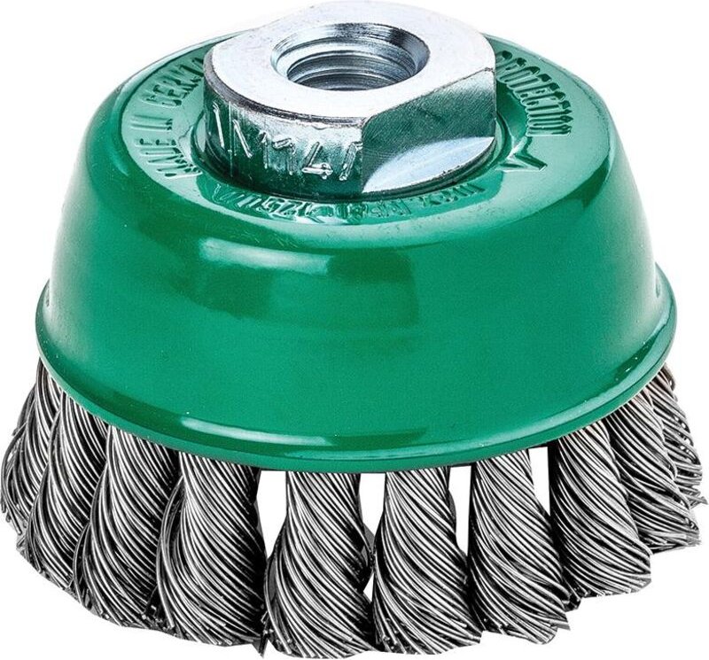 Lessmann Topfbürste Edelstahl gezopft 65x0,5mm