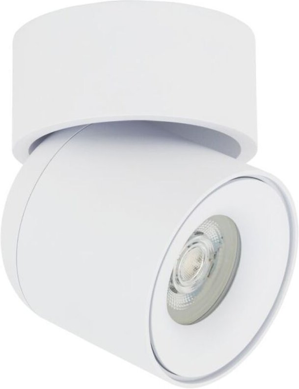 Deckenleuchte Weiß B: 9.4 cm klein Aluminium GU10 verstellbar Deckenlampe Spot