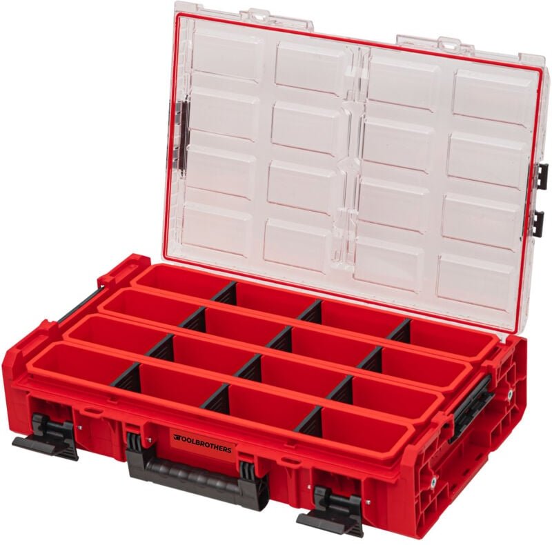 Rhino xxl Organizer ultra Höhe xl Boxen+ 13,5 l IP66 mit herausnehmbaren Boxen + Trennwänden - Toolbrothers