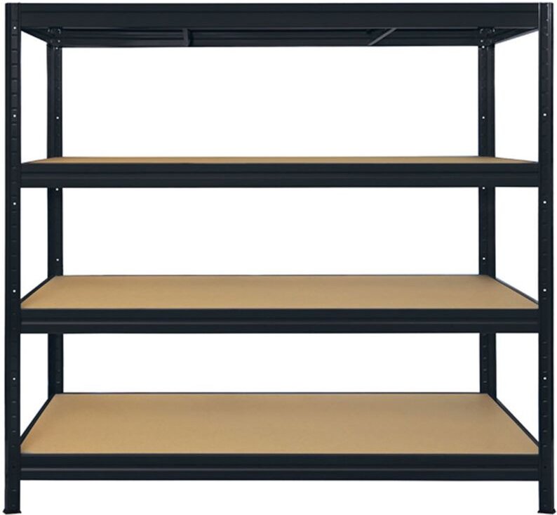 Weitspannregal Schwarz Höhe: 177 cm Breite: 160 cm Tiefe: 60 cm