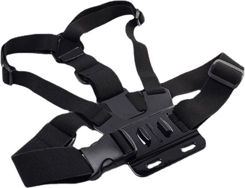 Harnais de poitrine avec fixation, Noir - Lntyq
